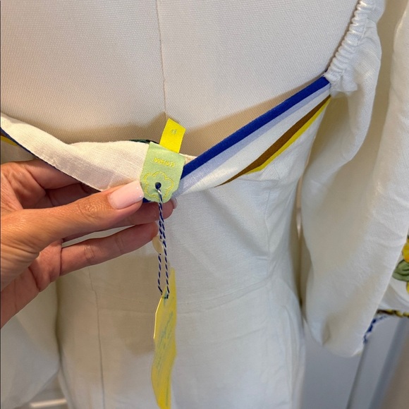 FARM Rio Flora Long Dress Size S - Picture 8 of 9